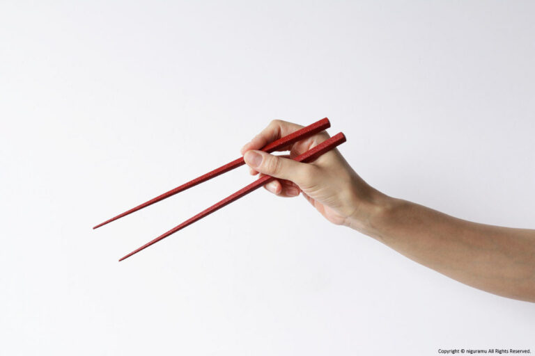 SARO, Chopsticks Square / Makiji-red