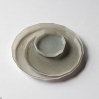 Polygon plate / gray_white