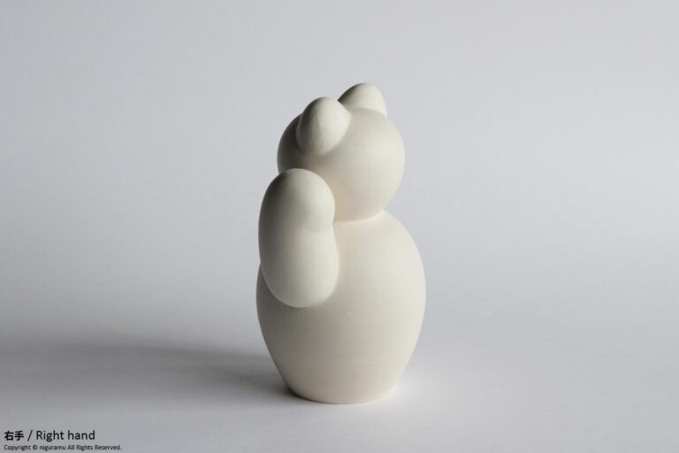 manekineko, 特大 / 白（右手）