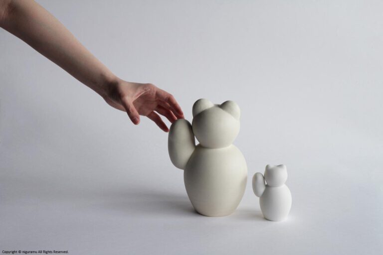manekineko, 特大 / 白