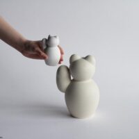 manekineko, 特大 / 白